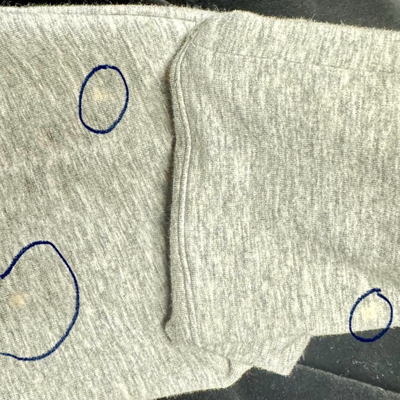 Nike Dri-FIT gray hooded open-front shawl-collar waterfall yoga jacket Sz L - Picture 16 of 16